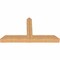 Ekena Millwork Portland Timber Gable Bracket, Western Red Cedar, 60"W x 32"H x 5 1/2"D x 5 1/2"F, 13/12 Pitch GBW060X32X0606POR00SWR - alternate 3